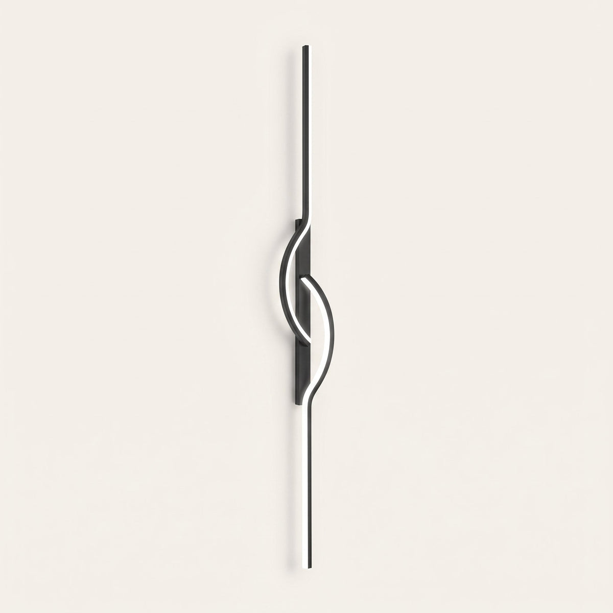 Halo Bar Wall Sconce — hero, cool white light