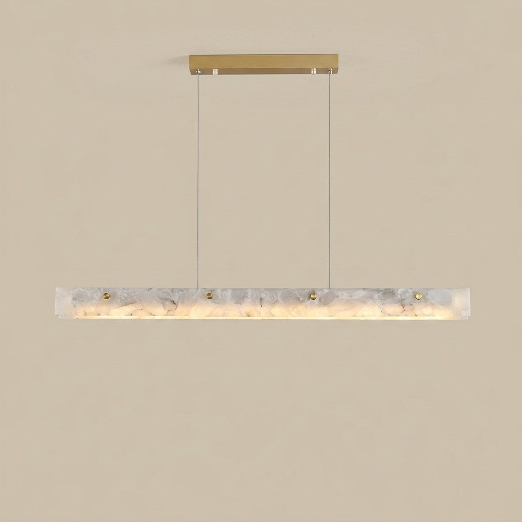 Lustra Marble Linear Pendant — studio hero