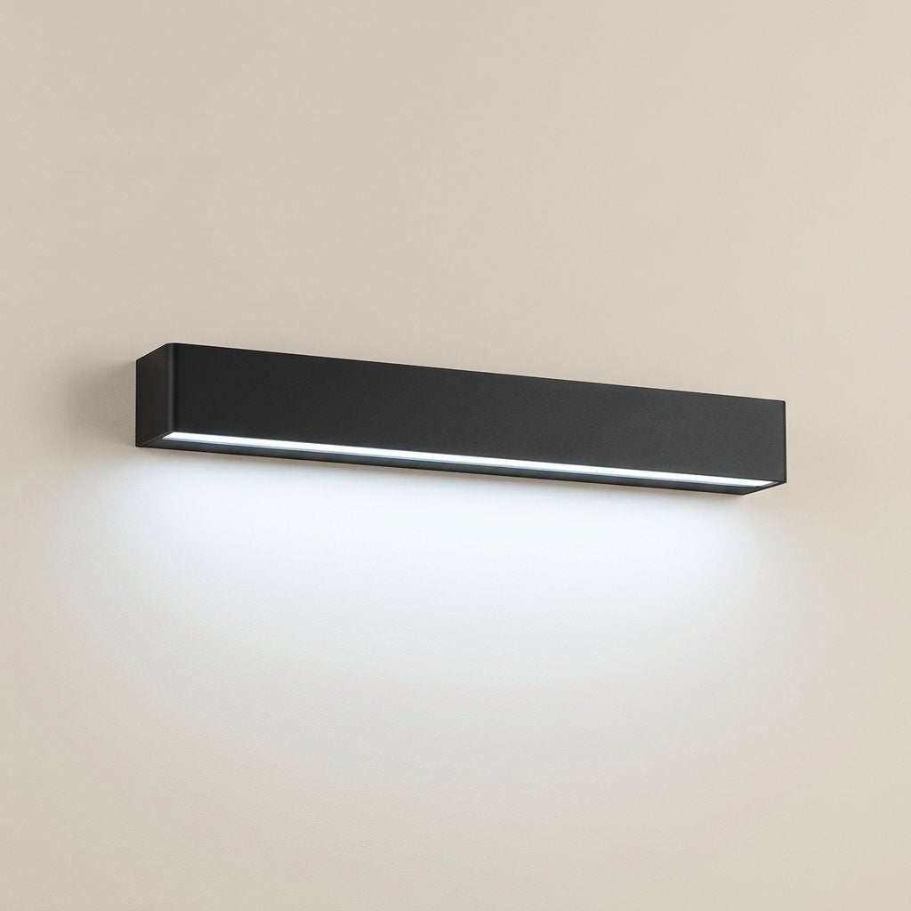 Lintel Linear Wall Light — White, 50 cm