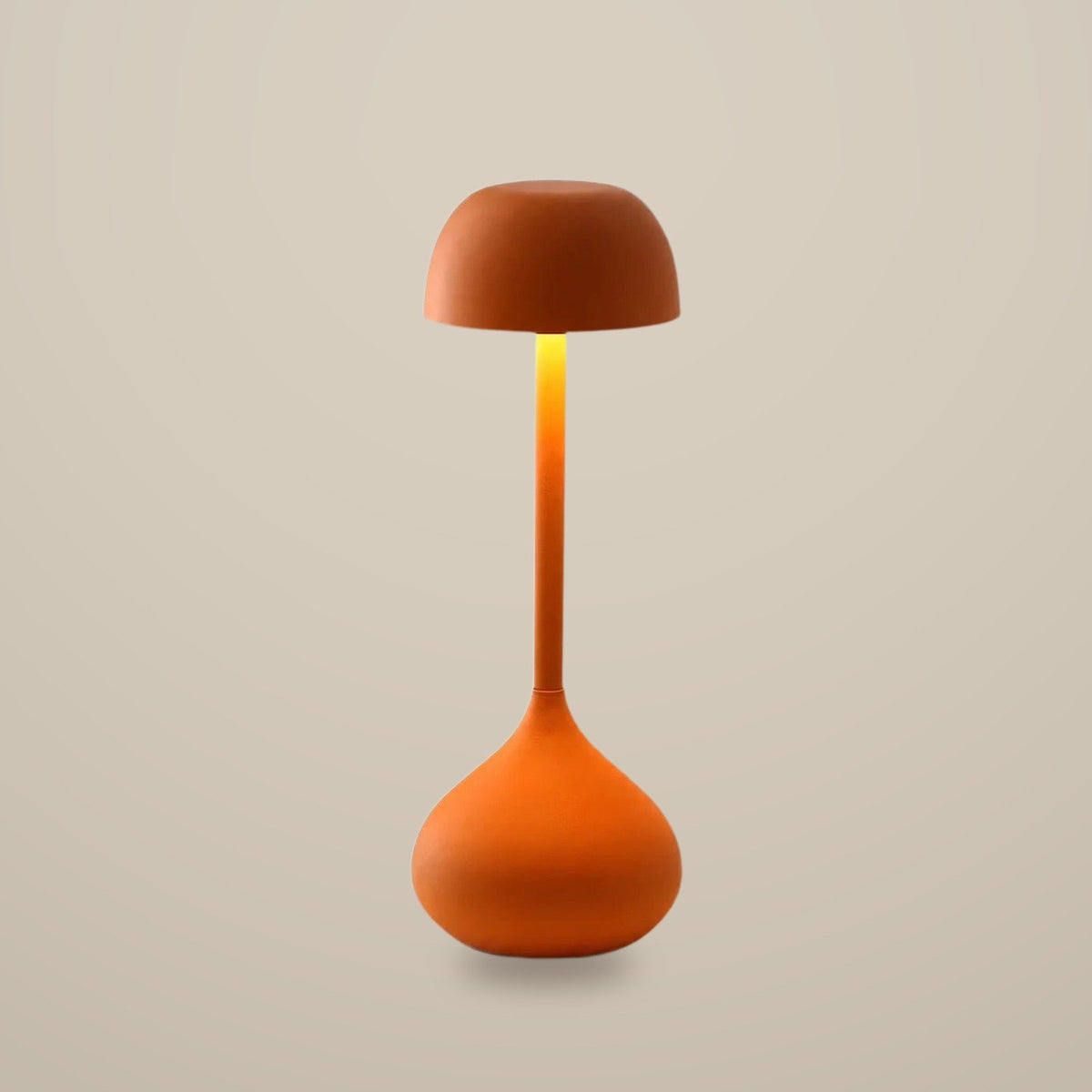 Droplet Cordless Table Lamp — Peel Orange