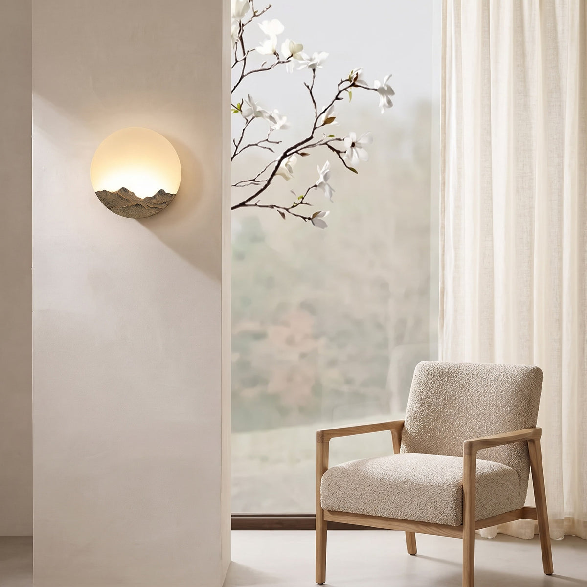 Horizon Wall Sconce — window nook, Bronze Ridge
