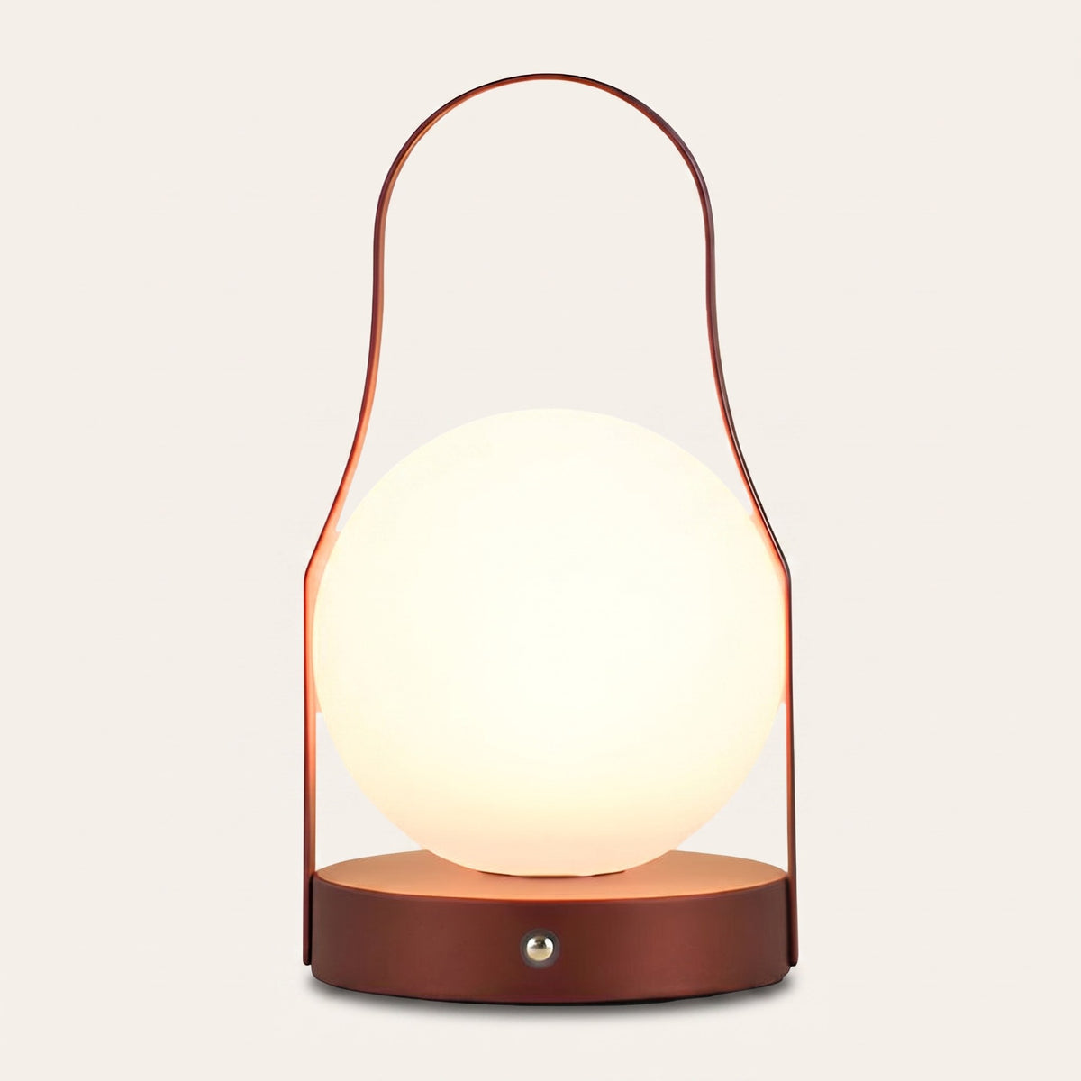 Ember Brass Lantern Lamp — Moon hero