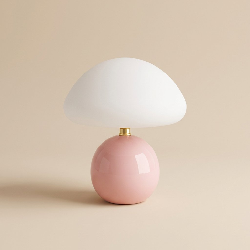 Bonbon Dome Table Lamp - Pink
