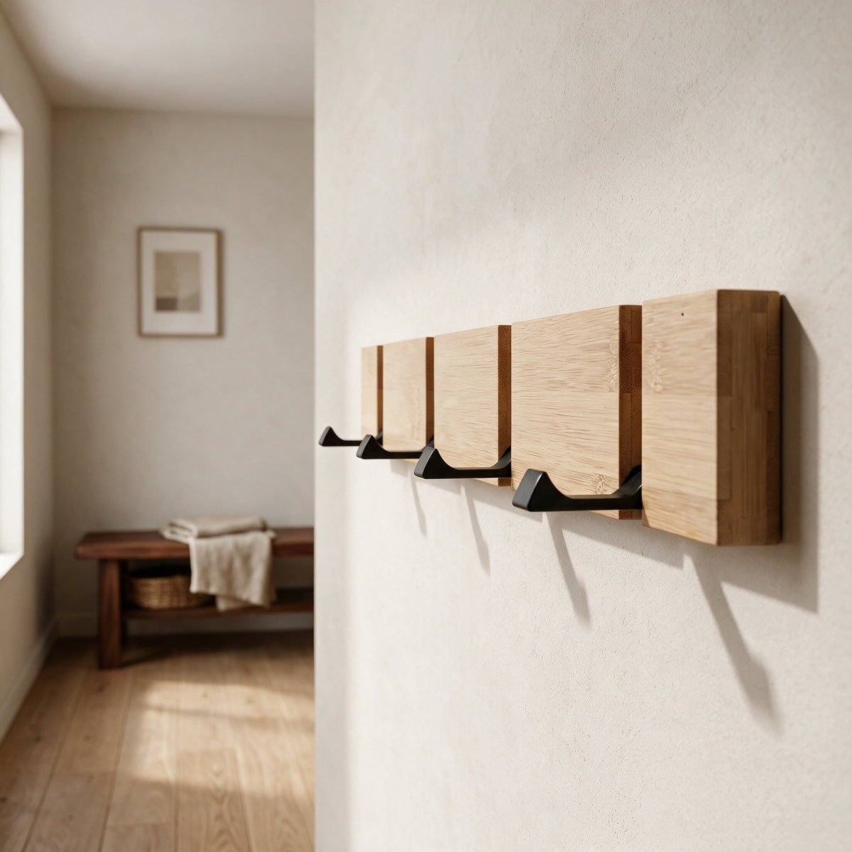 Foldira Coat Rack — view