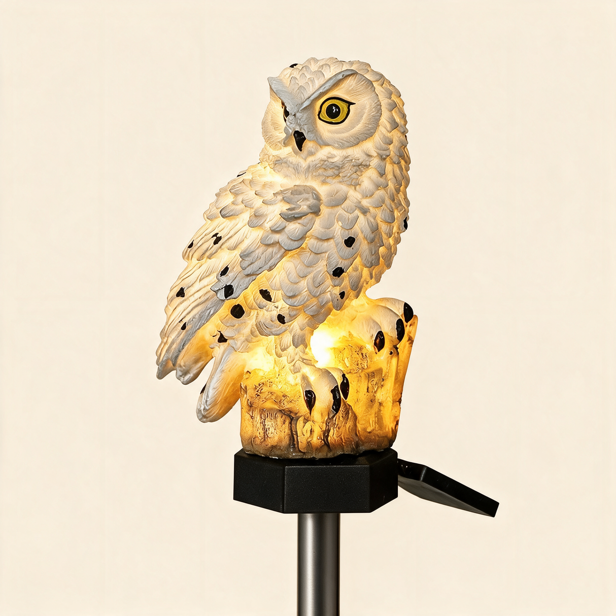 Sentry Owl Solar Light - hero product shot