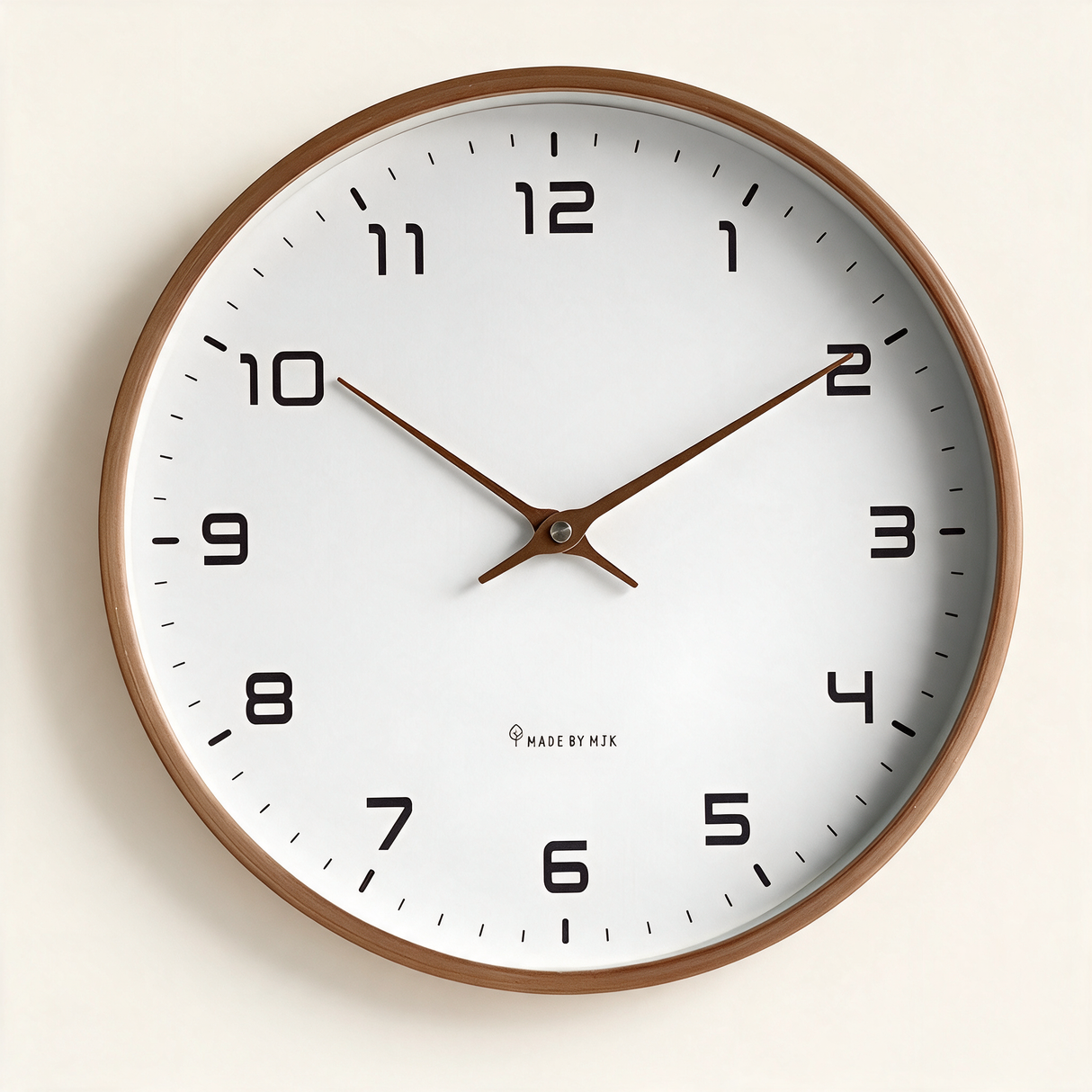 Birchwood Wall Clock - hero product shot