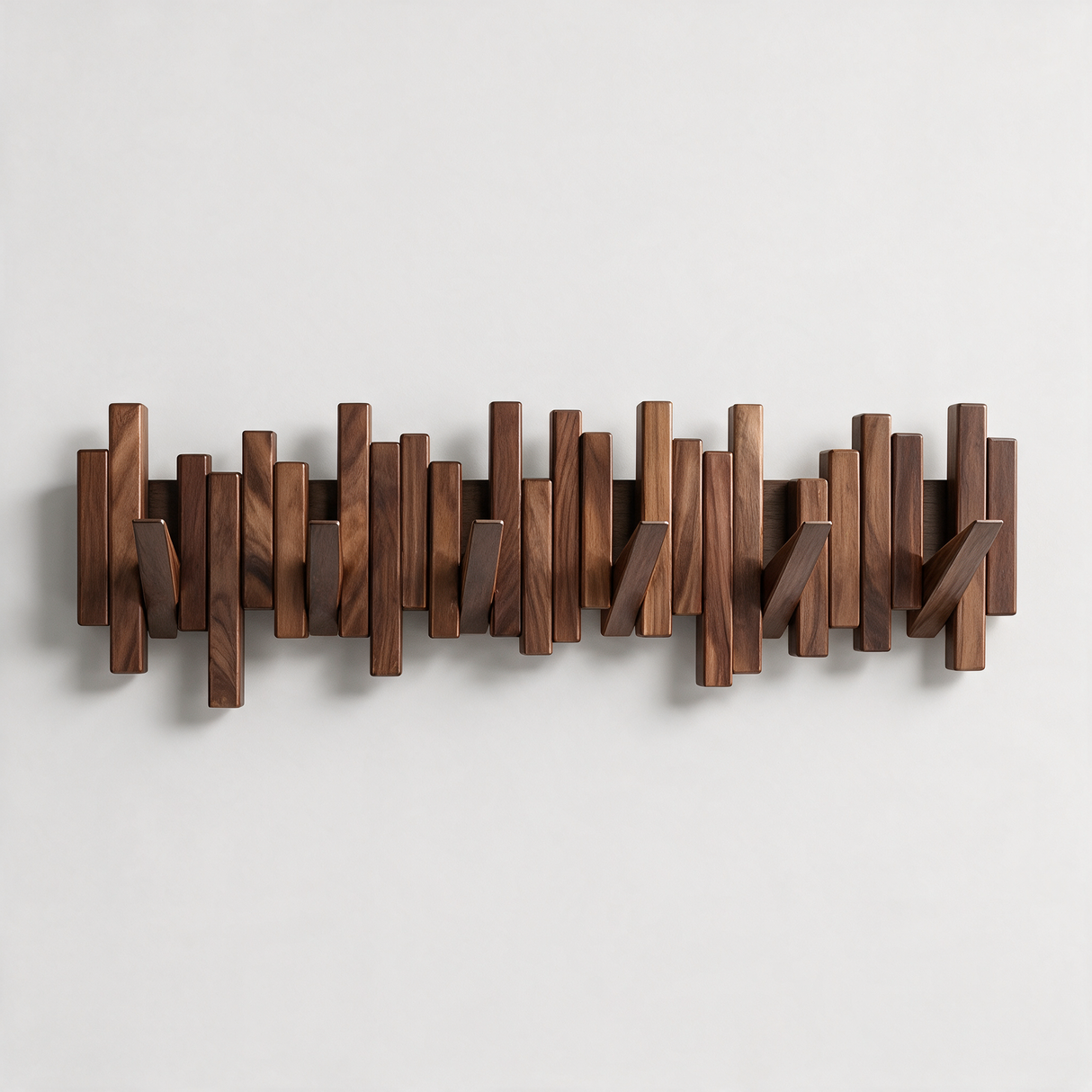 Recital Walnut Coat Rack - Walnut