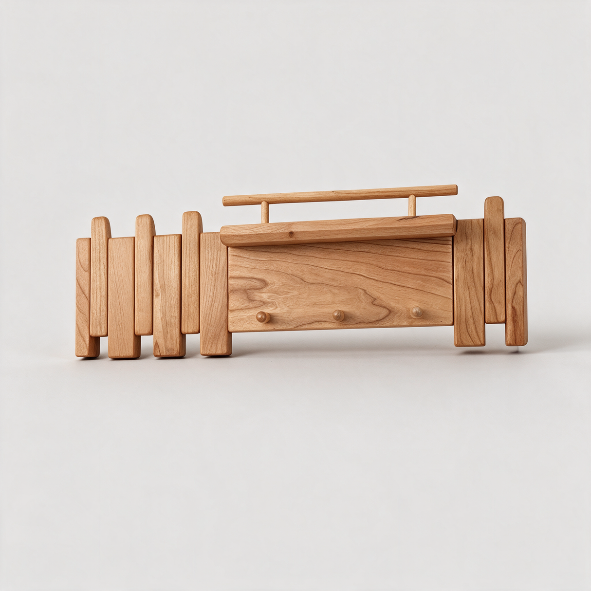 Cadence Oak Coat Rack - Oak
