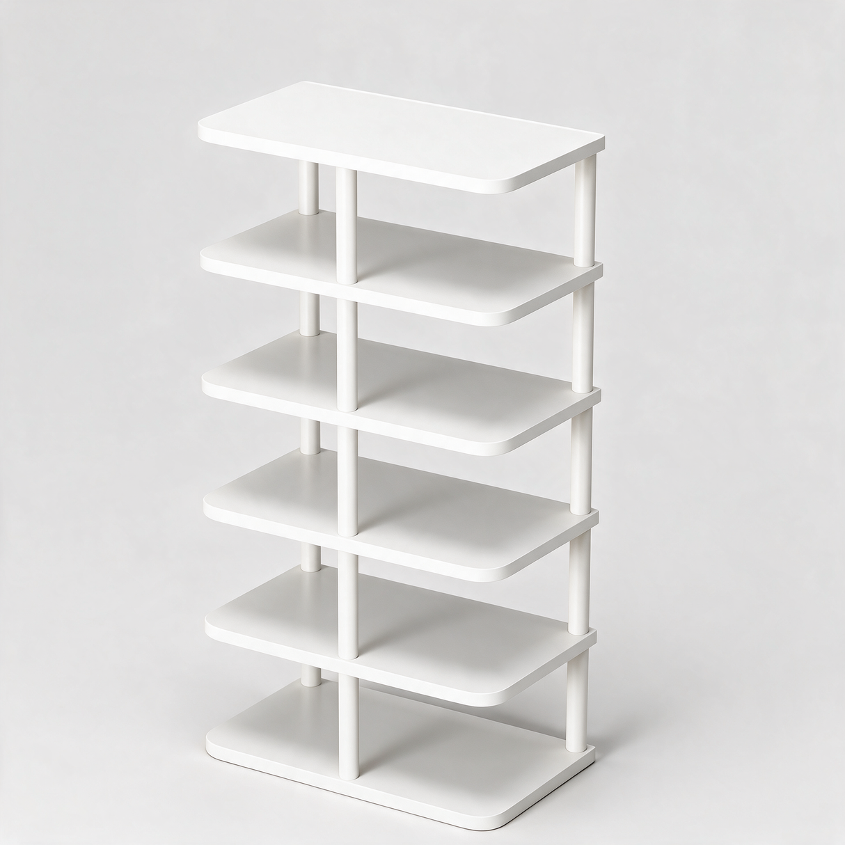 Spire Shoe Tower - White