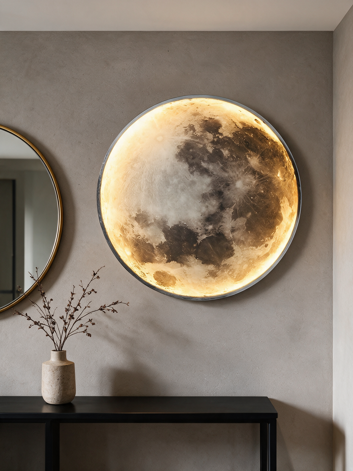 Lunar Glow Wall Sconce