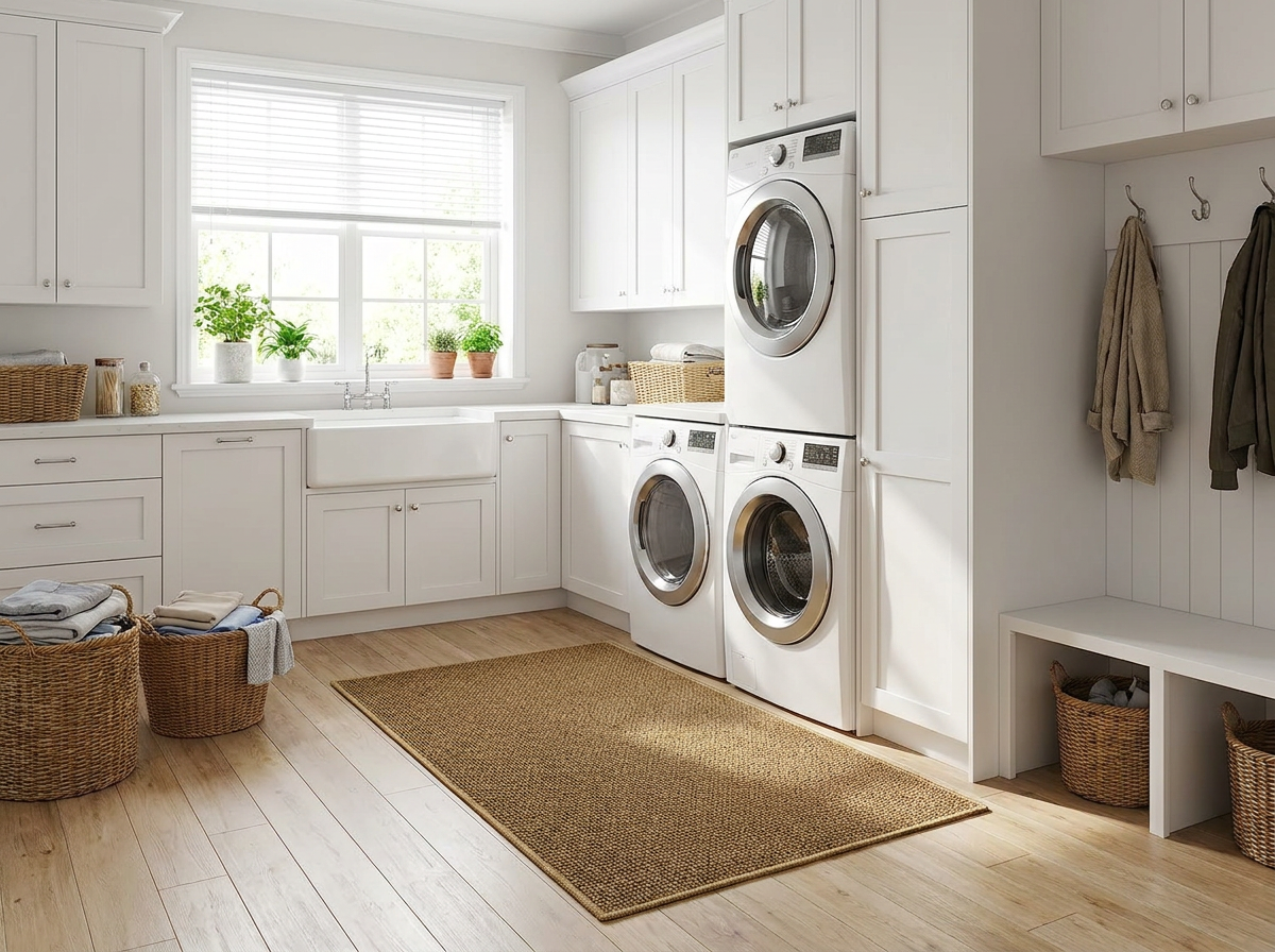 ComfortMat in laundry room