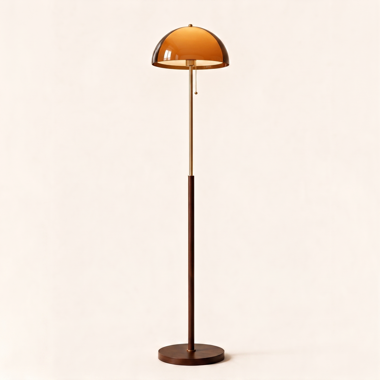 Ember Acrylic Dome Floor Lamp — hero