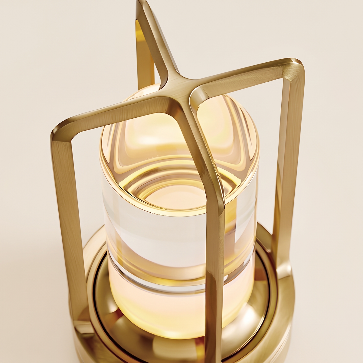 Ridge Portable Lantern — cage and handle detail