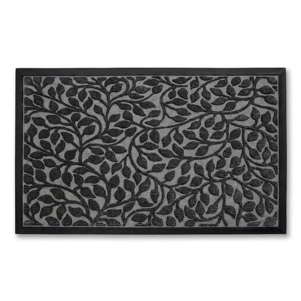 Polyester Outdoor Mat — Gray hero shot