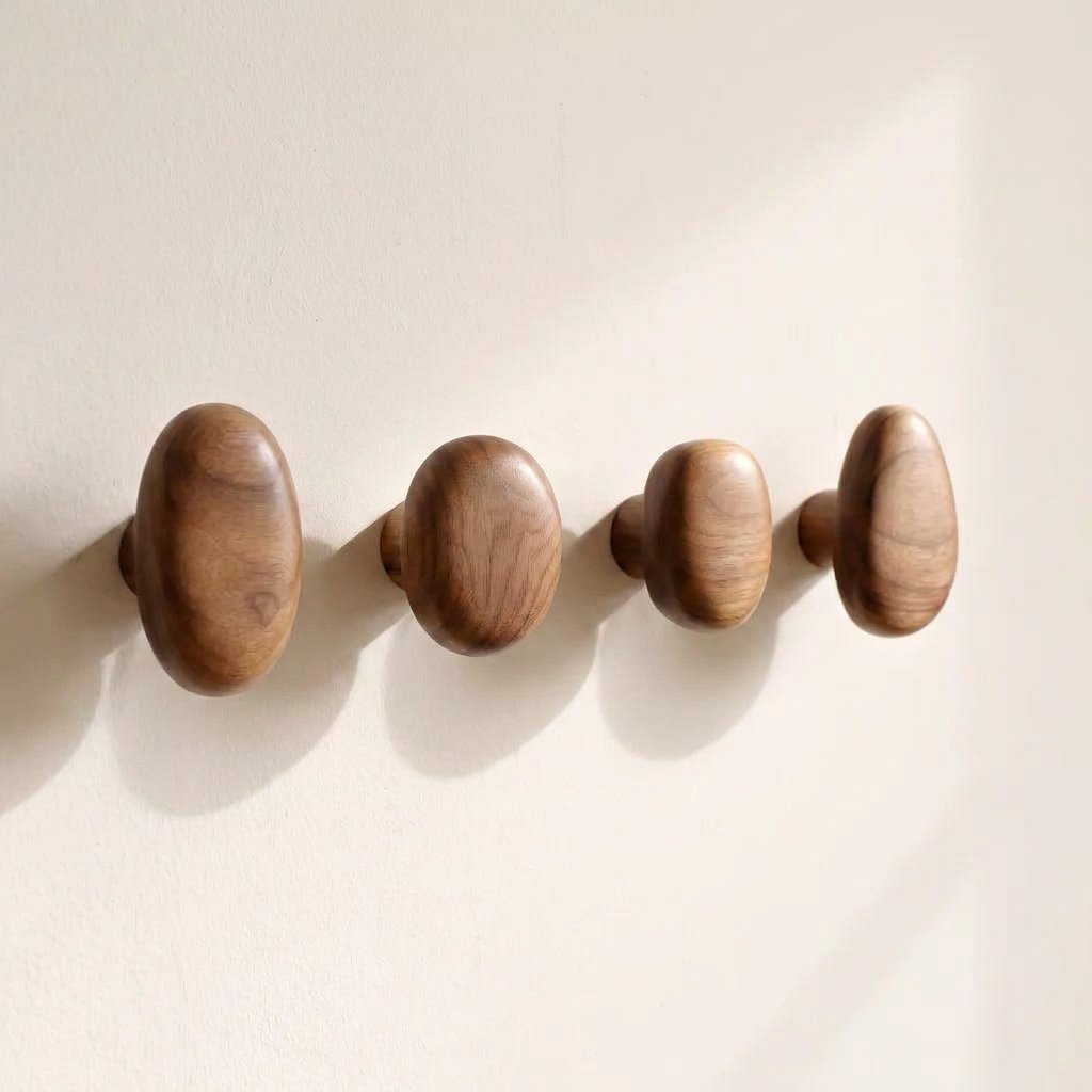 Rondis Pebble Hooks — mounted arrangement