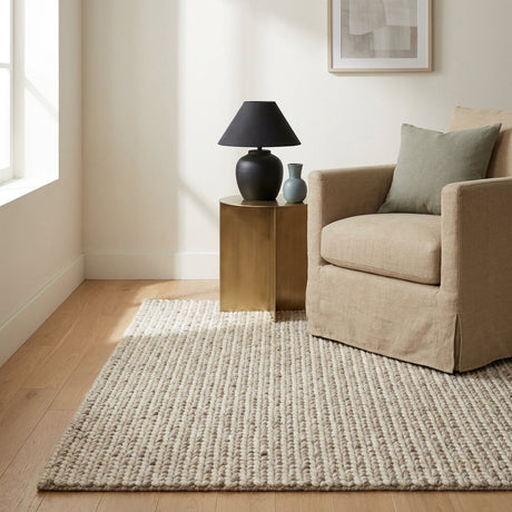 Rugs & Mats collection — textured neutral rug in a calm room