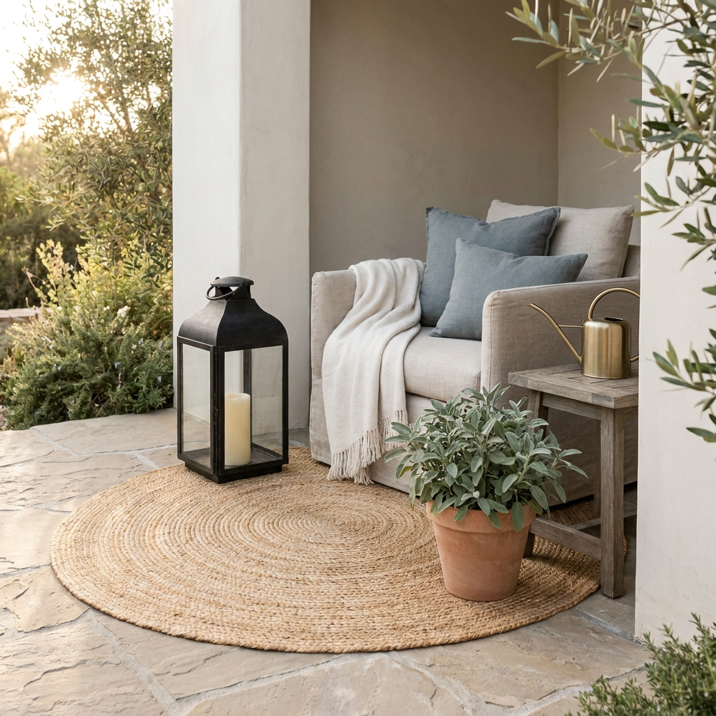Patio & Outdoor collection — outdoor patio nook vignette