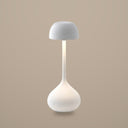 Droplet Cordless Table Lamp — Matte White