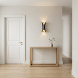 Gilt Leaf Wall Sconce — Entryway lifestyle