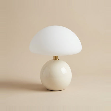 Bonbon Dome Table Lamp - White