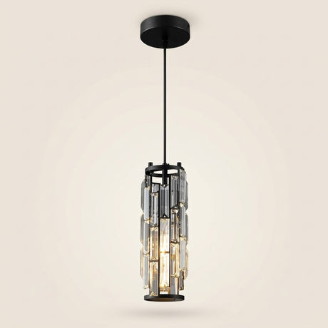 Prism Mini Pendant — Black 1-Light studio