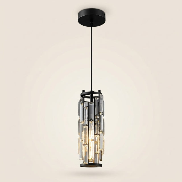 Prism Mini Pendant — Black 1-Light studio