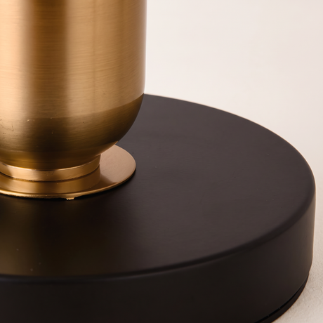 Vesper Iron Table Lamp — base detail