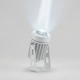 Aperture Beam Spotlight with a cool white beam