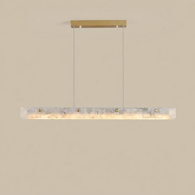 Lustra Marble Linear Pendant — studio hero
