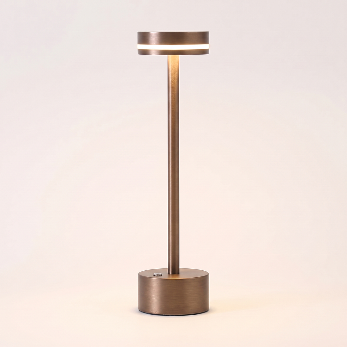 Drift Aluminum Table Lamp — Coffee hero