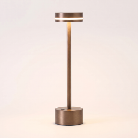Drift Aluminum Table Lamp — Coffee hero