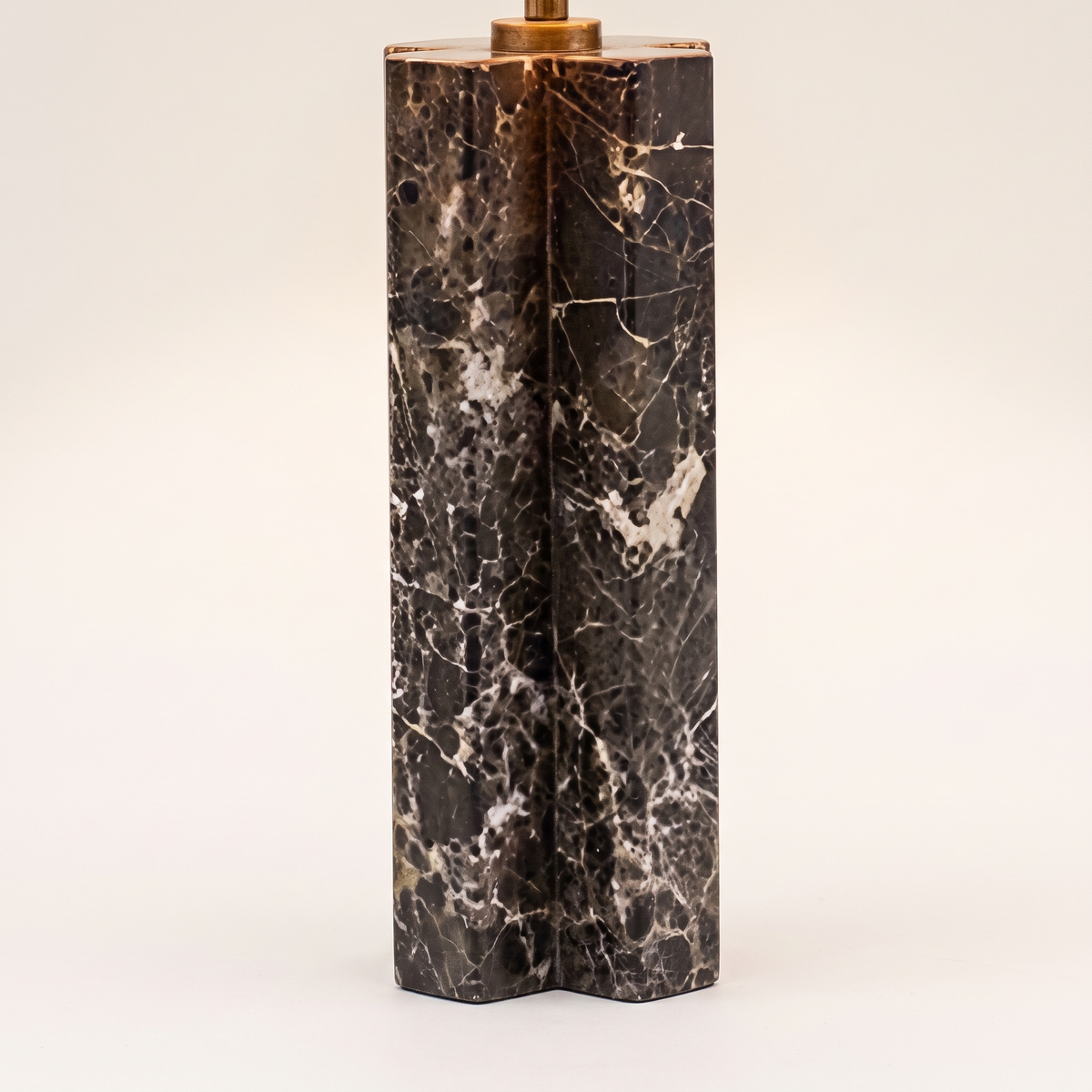 Marbella Table Lamp — marble veining detail