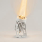Aperture Beam Spotlight with a golden beam