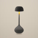 Droplet Cordless Table Lamp — Matte Gray