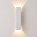 Meridian Outdoor Wall Sconce — hero, White