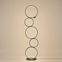 Nordic Ring Floor Lamp — Black hero shot