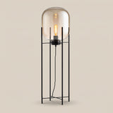 Nimbus Glass Floor Lamp — Amber hero