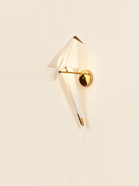 Origami Crane Accent Light — wall lamp