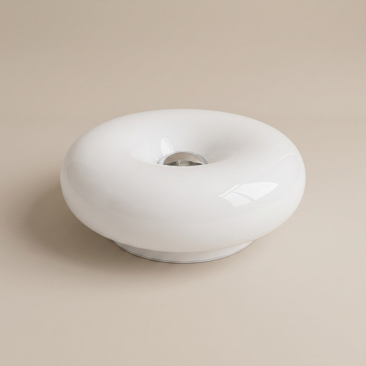 Halo Bauhaus Table Lamp — White, hero