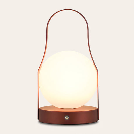 Ember Brass Lantern Lamp — Moon hero