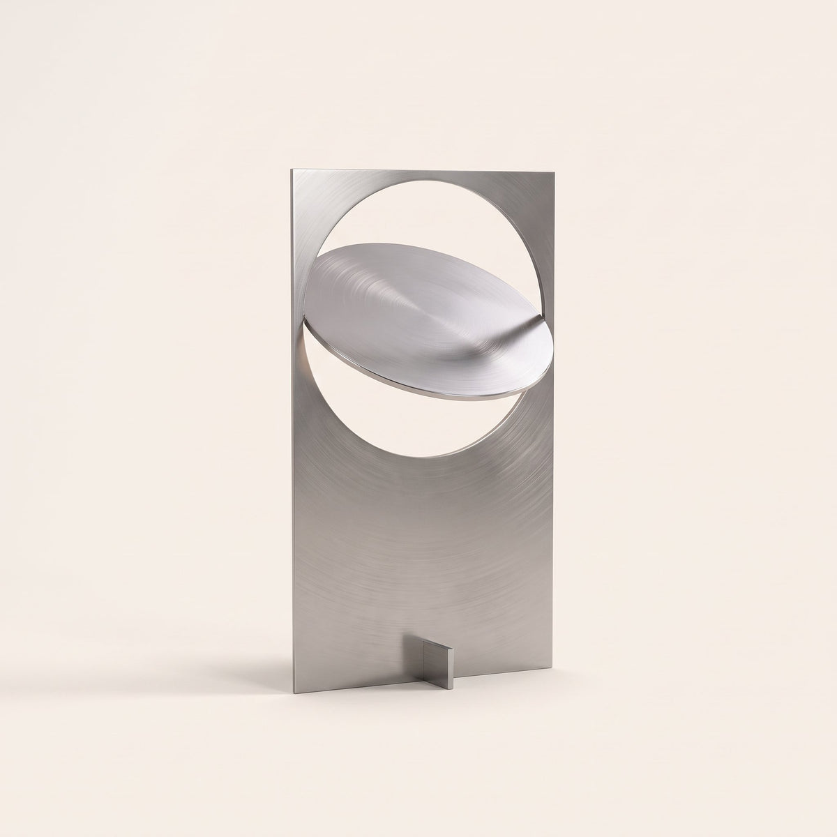 Horizon Disc Table Lamp — Metallic hero