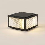 Sillar Ribbed Pillar Light — hardwired high post