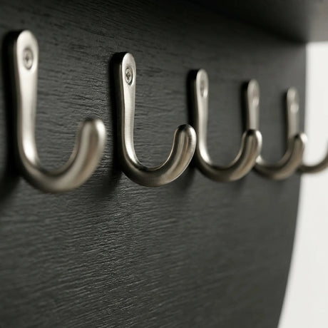 Round Wall Organizer — hook detail close-up