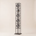 Orbit Bauhaus Floor Lamp — Black hero, studio