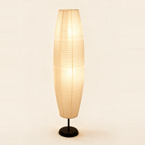 Sora Rice Paper Floor Lamp — hero