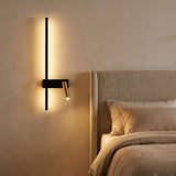 OsloGlow Wall Light - bedside lifestyle at dusk