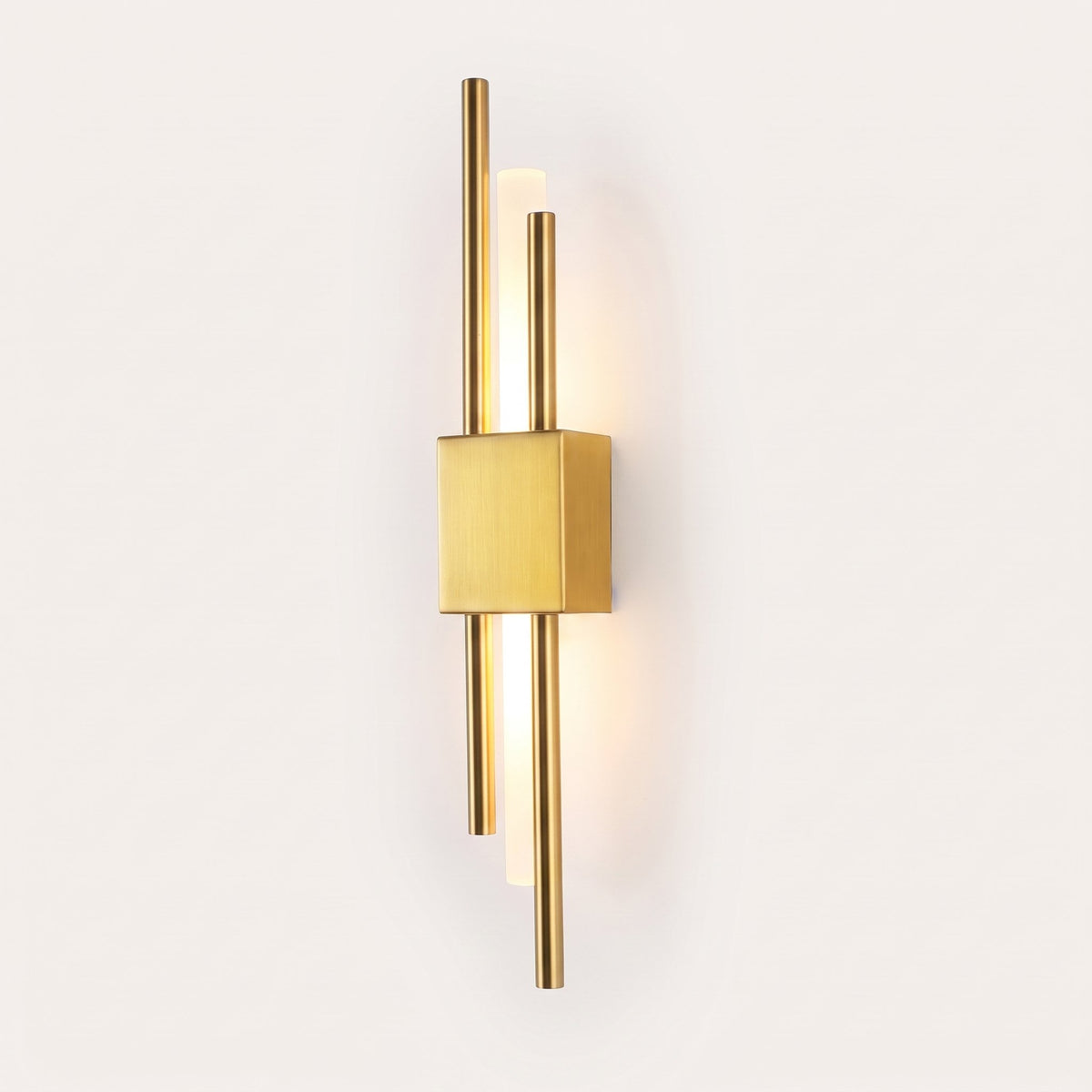 Duo Twin Rod Wall Sconce — Left orientation