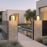 Arcadia Arch Accent Light — garden walkway