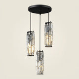 Prism Mini Pendant — Black 3-Light cluster studio