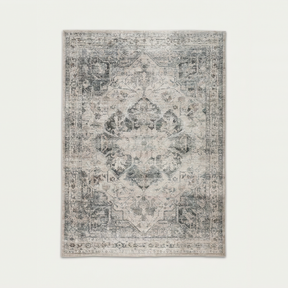 Brio vintage pattern washable rug - hero